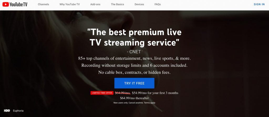 How to Get a Free Trial of YouTube TV